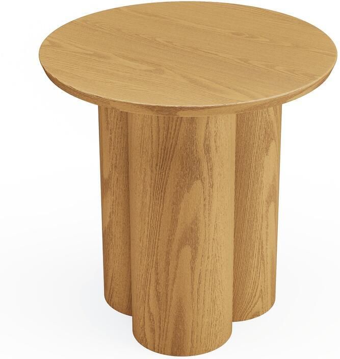 SIA Home Licht houten salontafel met 45 cm blad