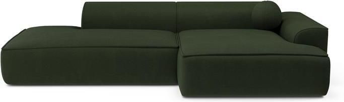 SIA Home Rechthoekige sofa in geweven stof Olijfgroen 260cm