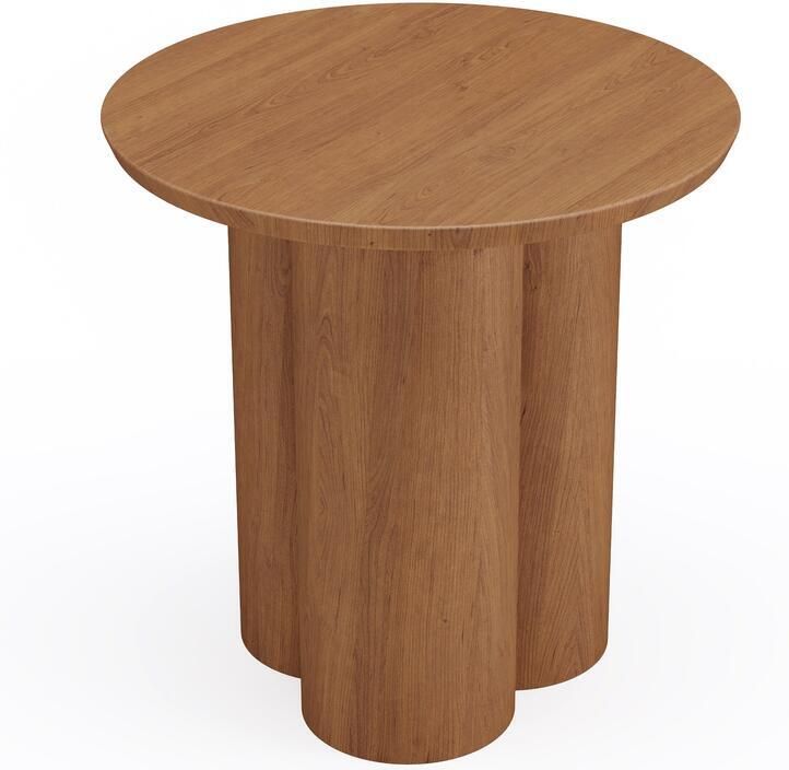 SIA Home Salontafel van notenhout met een blad van 45 cm