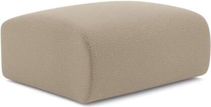 SIA Home Taupe badstof poef