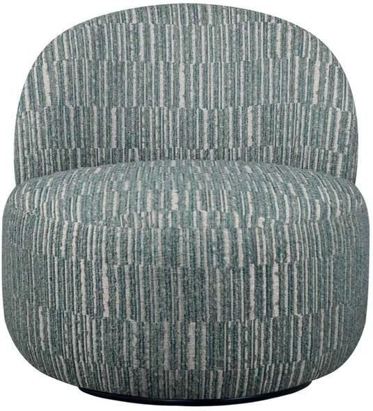 SIGNATURE Draaibare Fauteuil in groene stof CULBUTO B74 cm