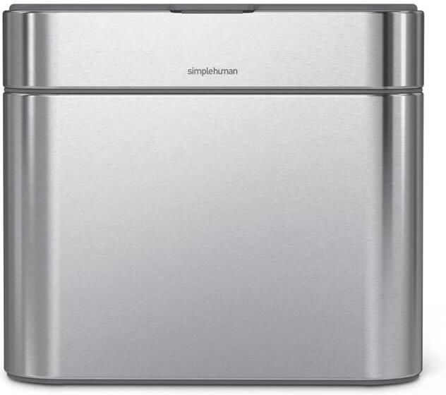 Simplehuman Afvalemmer 4 L Zilver
