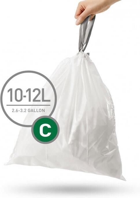 Simplehuman Code C Afvalzakken 10-12 Liter 20 zakken