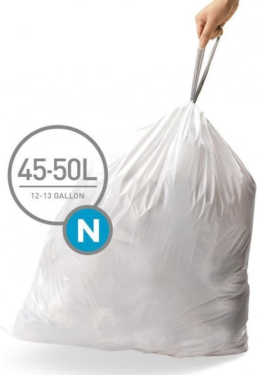 Simplehuman Code N Afvalzakken 45-50 Liter 20 zakken