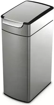 Simplehuman Slim Touch-Bar Can 40 Liter
