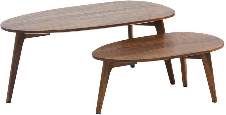 Sky Style Mumbai Massief Sheesham Hout Salontafel Set - Foto 2