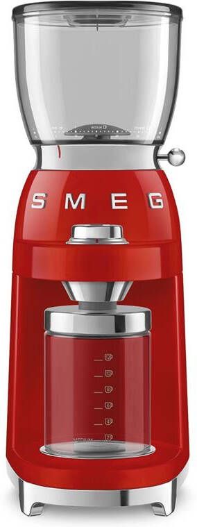 Smeg Bonenmaler Rood CGF11RDEU