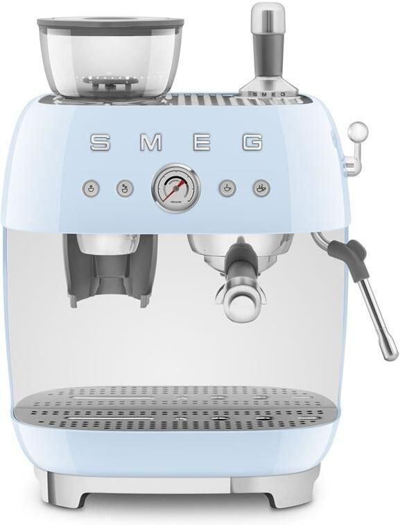 Smeg Espressomachine EGF03PBEU Pastelblauw