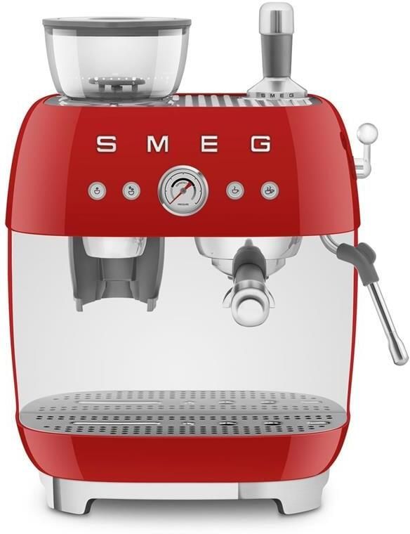 Smeg Espressomachine EGF03RDEU Rood