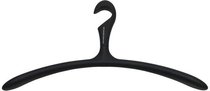 Spinder Design ARX Kledinghangers (set van 5) Zwart