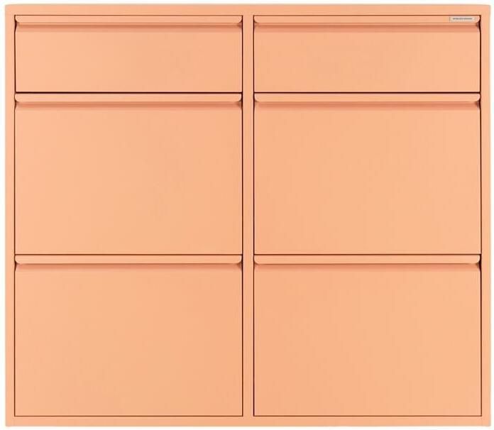 Spinder Design schoenenkast Billy 6 Clay Terra 8 paar schoenen Staal - Foto 3