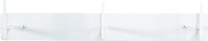 Spinder Design Chapman 3 Wandkapstok met 3 haken 54x8 5x8 5 cm Wit - Foto 4