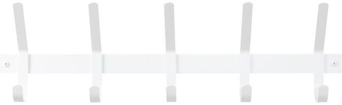 Spinder Design Dexter Wandkapstok met 5 haken 70x8 2x21 cm Wit - Foto 4