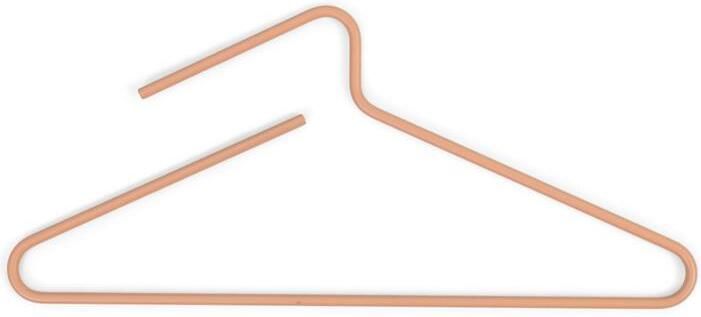 Spinder Design HANG-ON kledinghangers (set van 5 stuks) Clay Terra