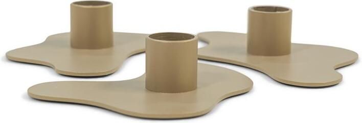 Spinder Design MELT Kandelaar set van 3 Champagne