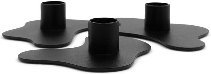 Spinder Design MELT Kandelaar set van 3 Zwart