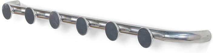Spinder Design kapstok Retro 6 Kapstok Groovy Chrome 6 haken Staal