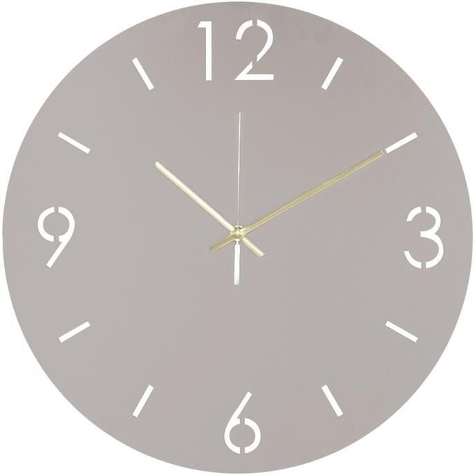 Spinder Design Time Wandklok Ø 40 cm Silky Taupe