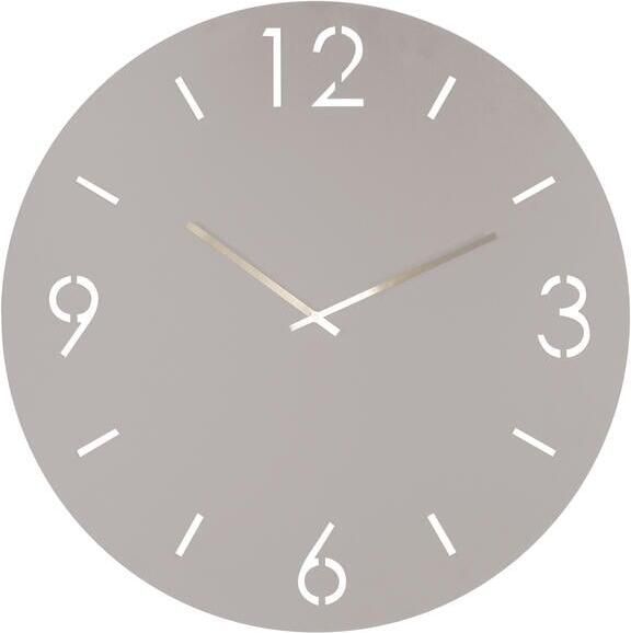 Spinder Design Time Wandklok Ø 60 cm Silky Taupe