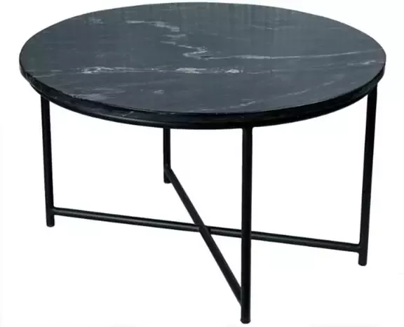 Starfurn Salontafel Mex | Zwart marmer 75 cm - Foto 3