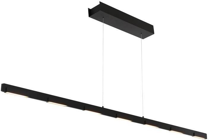 Steinhauer hanglamp Bloc zwart glas metaal design lamp LED 3297ZW - Foto 2