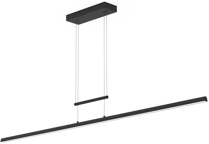 Steinhauer hanglamp Profilo zwart acryl metaal design lamp LED 3318ZW