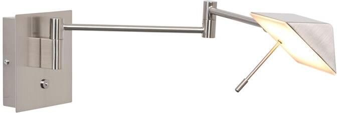 Steinhauer Retina wandlamp Draai- en of kantelbaar Ingebouwd (LED) staal - Foto 2