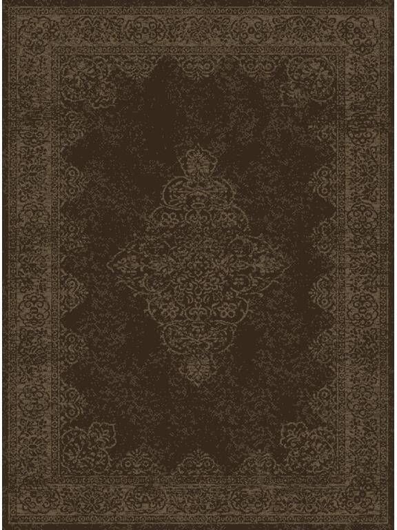 Studio M Vloerkleed Laagpolig Home – ORIENTAL – Tapijt Woonkamer – Vloerkleed Vintage met Oosters motief 160x230 cm – Bruin - Foto 2