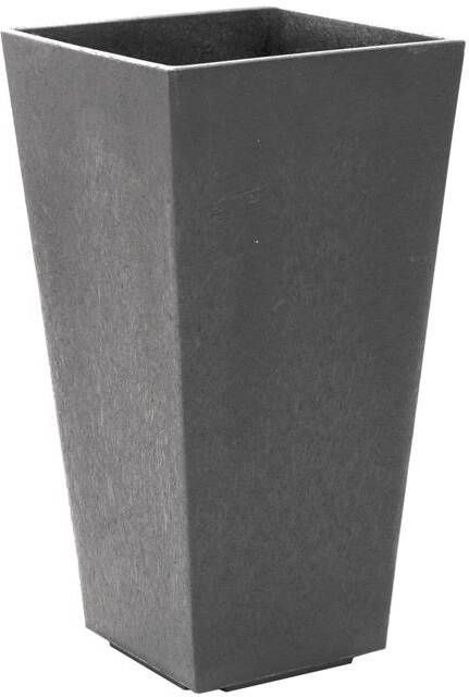 Studio M Sonata Bloempot Vierkant 26x26x50 cm Grijs