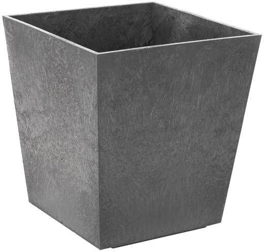 Studio M Sonata Bloempot Vierkant 30x30x33 cm Grijs