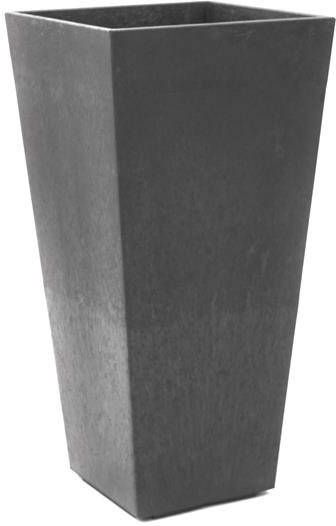 Studio M Sonata Bloempot Vierkant 35x35x71 cm Grijs
