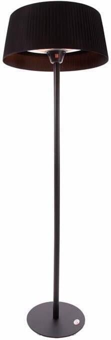 Sunred Artix Bright lijn Zwart Staand model Terrasverwarmer