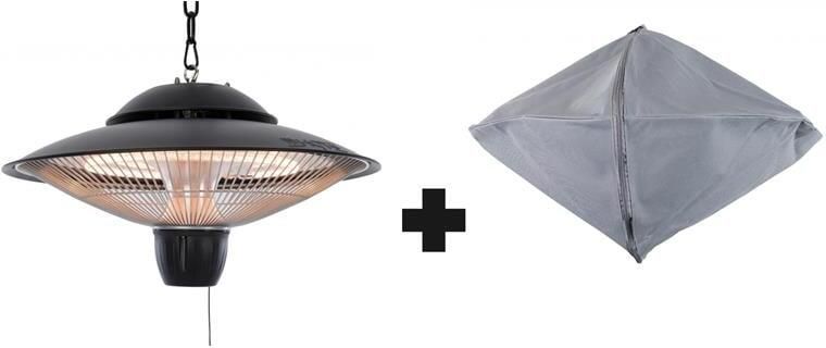 Sunred COMBIDEAL Heater & Hoes Barcelona Bright lijn Zwart