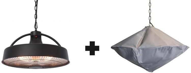 Sunred COMBIDEAL Heater & Hoes Retro Bright lijn Zwart