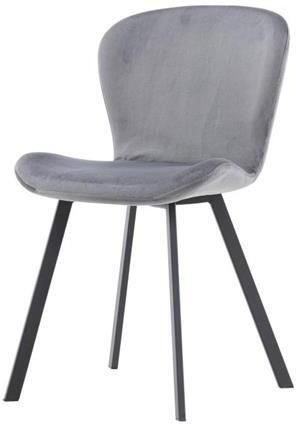 Svea Jilla eetkamerstoel velvet grijs - Foto 2