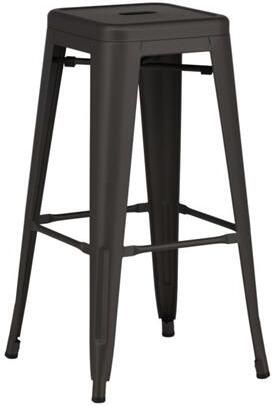 Svea Metpe barkruk 76 cm donkergrijs - Foto 2