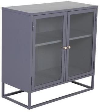 Svea Noma vitrinekast 85 x 85 cm grijs - Foto 2