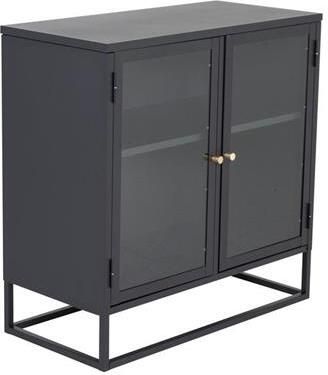 Svea Noma vitrinekast 85 x 85 cm zwart - Foto 2