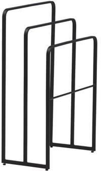 Svea Runo staand handdoekenrek zwart - Foto 2