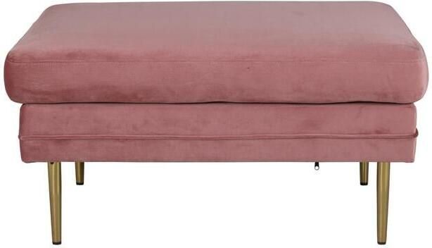 Svea Tess hocker velvet roze - Foto 2