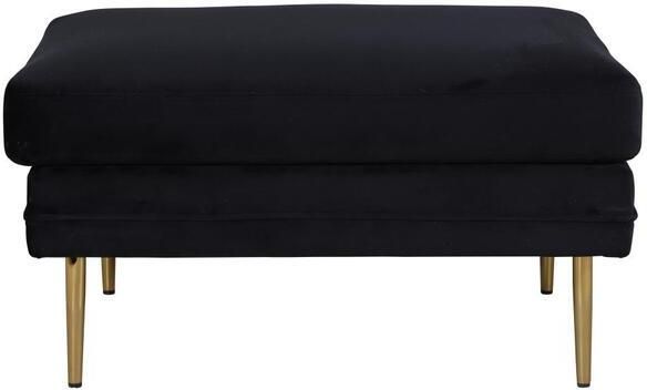 Svea Tess hocker velvet zwart - Foto 2