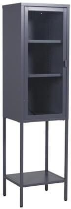 Svea Zivo vitrinekast 40 x 150 cm grijs - Foto 2