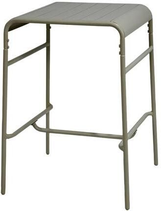 Sweeek 2-zits metalen tuintafel H 95cm