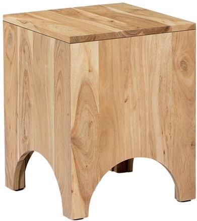 Sweeek Acacia houten bijzettafel nachtkastje