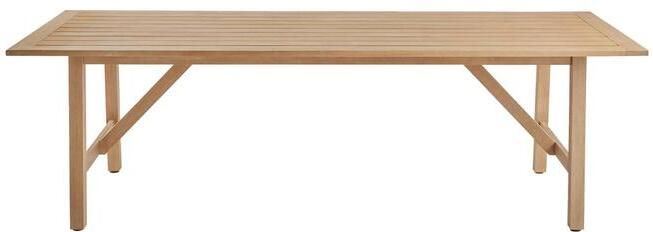 Sweeek Eucalyptus houten tuintafel voor 8 personen