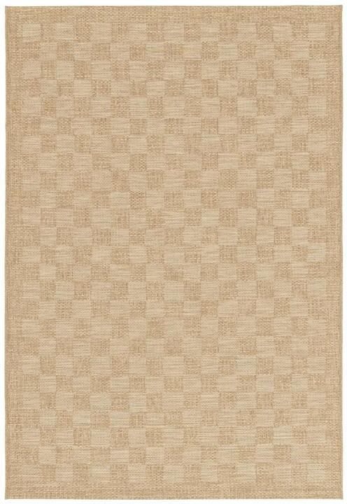 Sweeek Jute-effect tapijt voor binnen en buiten in natuurlijke kleur