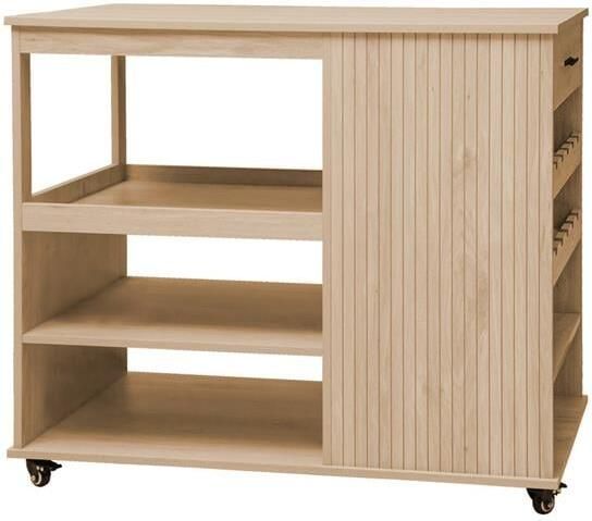 Sweeek Keukentrolley met flessenrekken