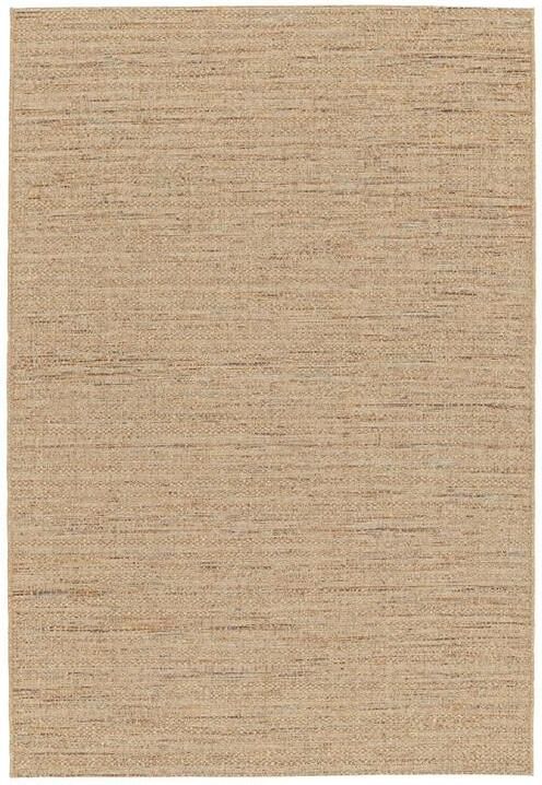 Sweeek Licht jute-effect tapijt voor binnen en buiten