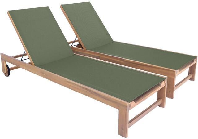 Sweeek Ligstoel set van 2