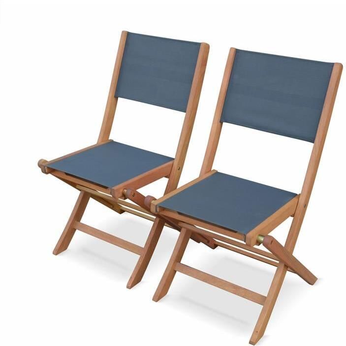 Alice's Garden Tuinstoel Almeria 2x L50xP58.7xH89cm